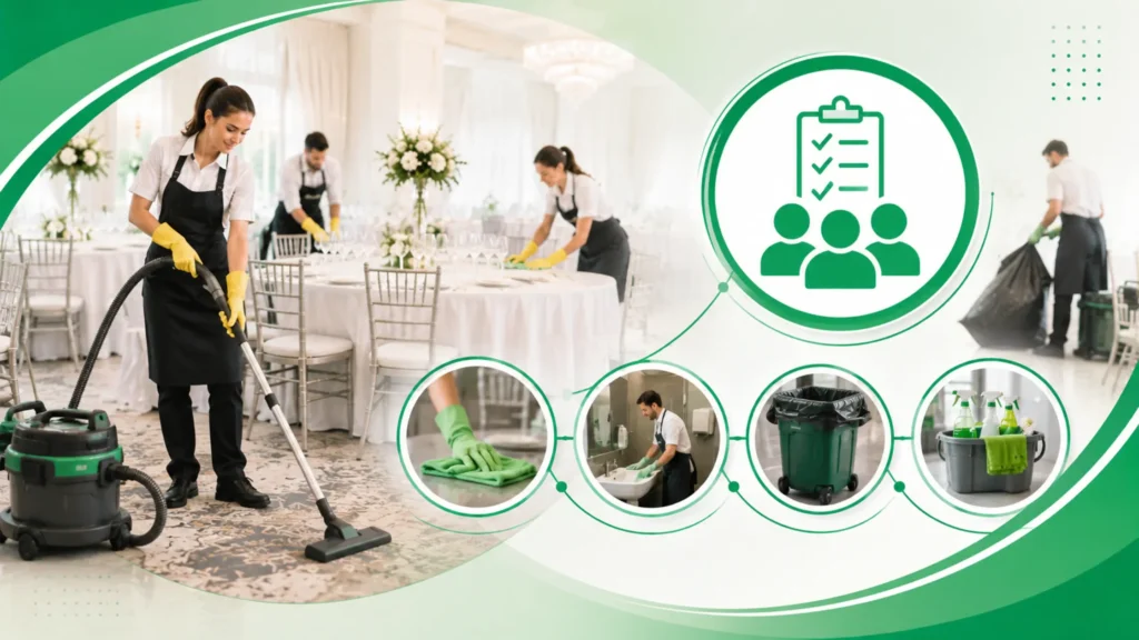 How Many Cleaners Do You Need for an Event